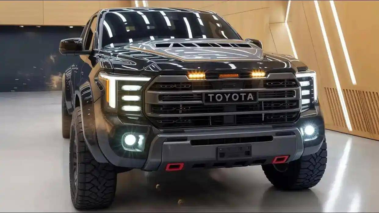 皮卡曝光16T+8AT越野模式加持山路泥泞地轻松闯不朽情缘app220匹+电控四驱！全新丰田卡罗拉(图5)